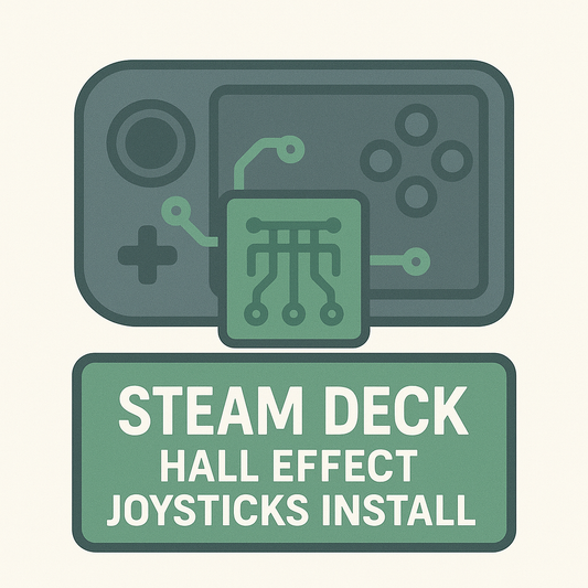 Steam Deck Hall Effect Joysticks Install